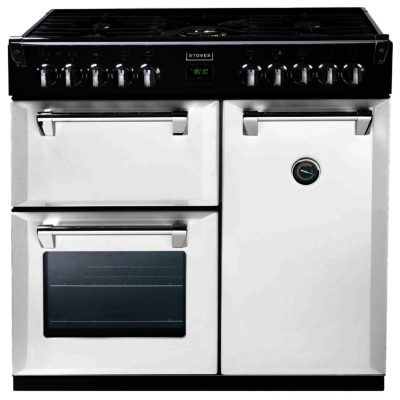 Stoves Richmond 900DFT  90cm Dual Fuel Range Cooker in Icy Brook